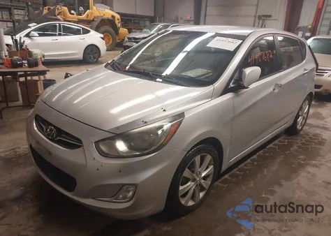 2013 Hyundai Accent Se from USA, damaged, VIN KMHCU5AE9DU061639